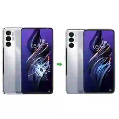 Thay ép kính Tecno POVA 3 3