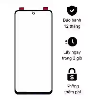 Thay ép kính Xiaomi Redmi K50 Gaming 1