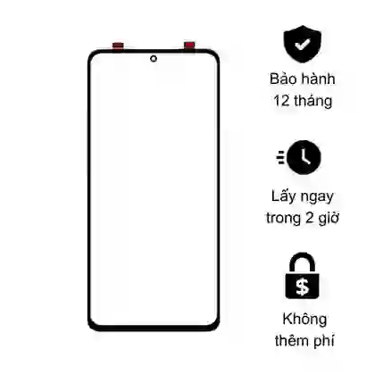 Thay ép kính Xiaomi Redmi Note 12S 1