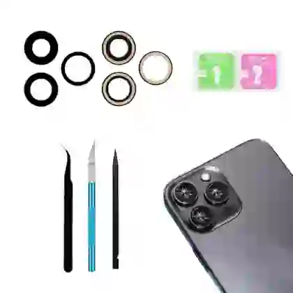 thay kính camera sau iphone 15 pro max viền mỏng 2