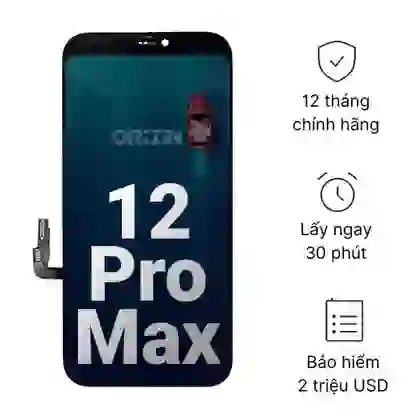 thay màn hình iPhone 12 Pro Max chính hãng Orizin 1