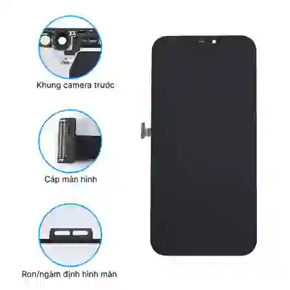 Thay màn hình iPhone 12 Pro Max chính hãng GENA loại Pro 3