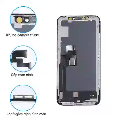 Thay màn hình iPhone X chính hãng GENA loại A+ 3