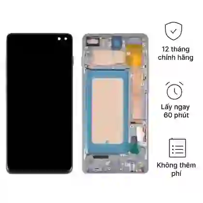 Thay màn hình Samsung Galaxy S10 nguyên khung hãng Safety 1