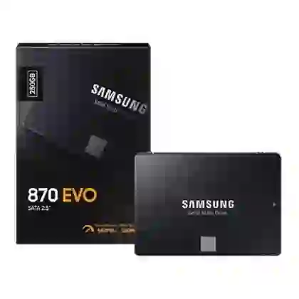 Thay Ổ Cứng Laptop SSD SAMSUNG 870 EVO SATA3 250GB 2