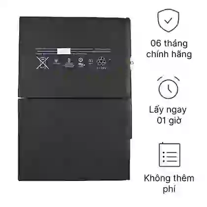 thay pin ipad gen 9 2021 chính hãng pisen 1