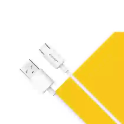 Cáp sạc Pisen - Mr White USB-A to C 1m 3A 3