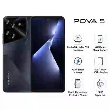 Tecno POVA 5 8GB 128GB Cũ Đẹp 3