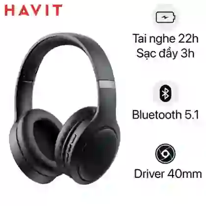 Tai Nghe Bluetooth Chụp Tai Havit H633BT 1