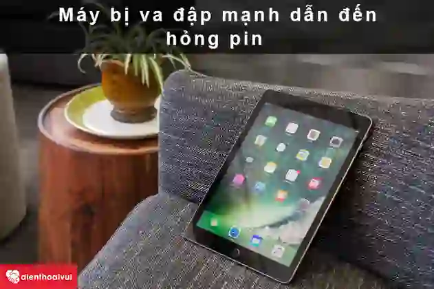 thay pin ipad gen 5 2017 chính hãng pisen 4