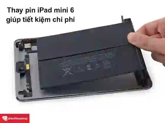 thay pin ipad mini 6 3
