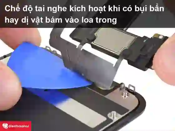 thay dây nối loa trong iphone 11 giữ nguyên chức năng face id 2