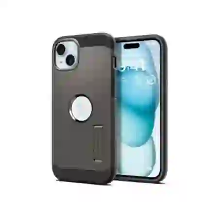 Ốp lưng iPhone 15 Plus Spigen Tough Armor With Magsafe 3
