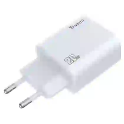 Sạc nhanh Mini Trusmi PD 65w Gan 1A+2C kèm cáp Type-C to Type-C 60w (US) CH05 2
