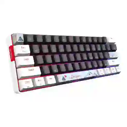 Bàn phím cơ không dây E-Dra EK361W Snow Yellow Switch 1