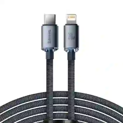 Cáp Baseus Crystal Shine USB-C to lightning dài 2M 1