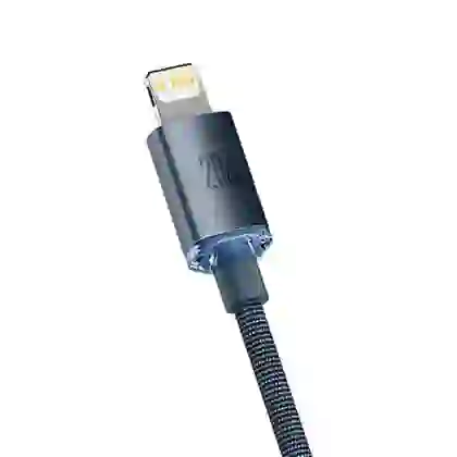Cáp Baseus Crystal Shine USB-C to lightning dài 2M 1