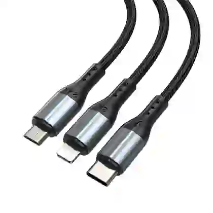 Cáp sạc nhanh BWOO Micro 120W X286V dài 1M 1