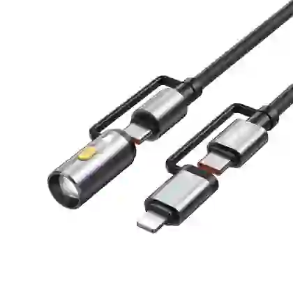Cáp sạc nhanh BWOO Micro 120W X286V dài 1M 1