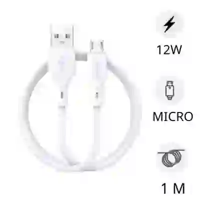Cáp sạc nhanh BWOO Micro 12W X286V dài 1M 1