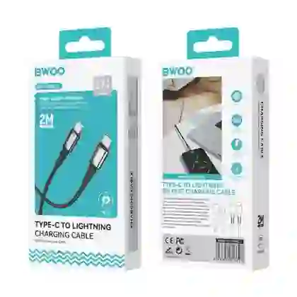 Cáp sạc nhanh BWOO Type-C to Lightning 30W X288C-L dài 1M 3