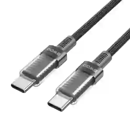 Cáp sạc nhanh BWOO Type-C to Type-C 60W X287C-C dài 1M 2