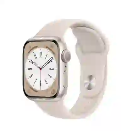 Apple Watch Series 8 45mm GPS viền nhôm | Chính hãng VN/A Trắng vàng 1