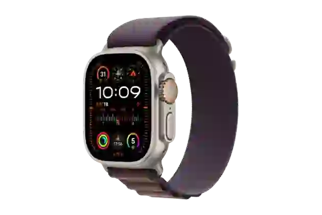 Apple Watch Ultra 2 49mm (4G) viền titan dây vải Alpine cỡ trung | Chính hãng Apple Việt Nam 1