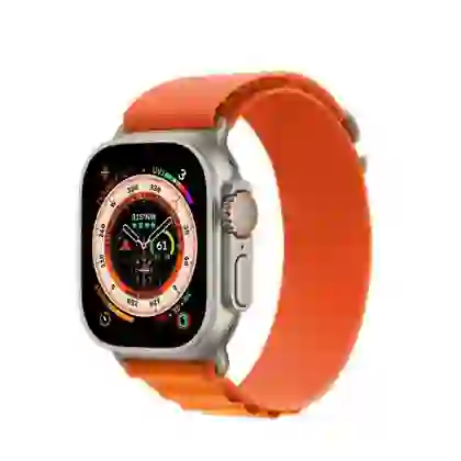 Apple Watch Ultra 49MM (4G) Viền Titan Dây Vải Cỡ Trung | Chính Hãng 1