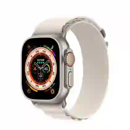 Apple Watch Ultra 49MM (4G) Viền Titan Dây Vải Cỡ Trung | Chính Hãng 1