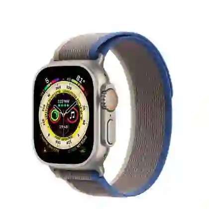 Apple Watch Ultra 49MM (4G) Viền Titan Dây Vải Cỡ Trung | Chính Hãng 1