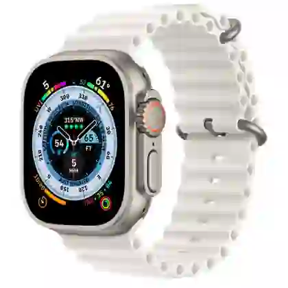 Apple Watch Ultra 49mm Viền Titan Dây cao su | Chính hãng VN/A 1
