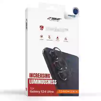 Miếng dán camera Samsung Galaxy S24 Ultra Zeelot Pishield chống va đập viền 1