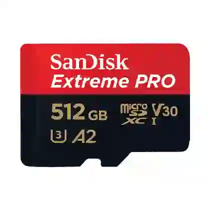 Thẻ nhớ Micro SDXC Sandisk Extreme Pro V30 A2 170MB/S 512GB Đen 1