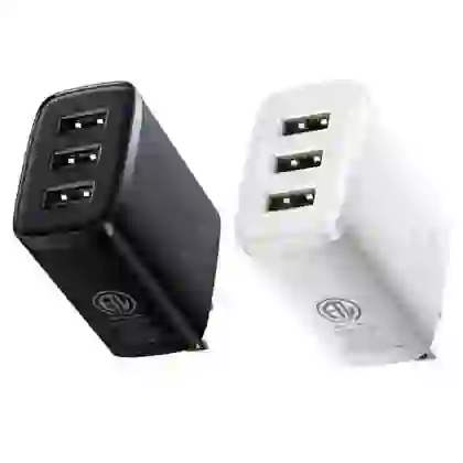 Củ sạc nhanh Baseus compact 3 cổng USB-A 1
