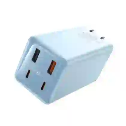 Củ sạc nhanh Baseus GaN6 Pro 2C + 2U 100W EU kèm cáp C-C 100W 1m 2