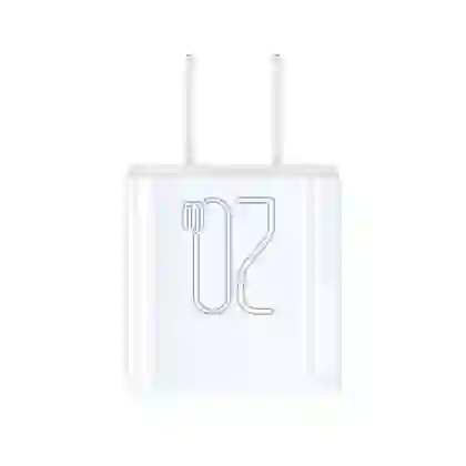 Củ sạc Pisen Quick - Mr White Tiny USB-C 20W kèm cáp usb-c to lightning 1