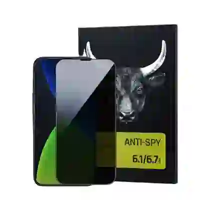 Dán cường lực iPhone 12/12 Pro Mipow Premium Privacy Full cao cấp 2