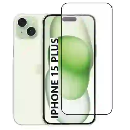 Dán cường lực iPhone 15 Plus chống va đập Full màn hình 4D5D 3