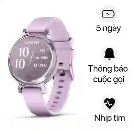 Đồng hồ thông minh Garmin Lily 2 dây cao su 6