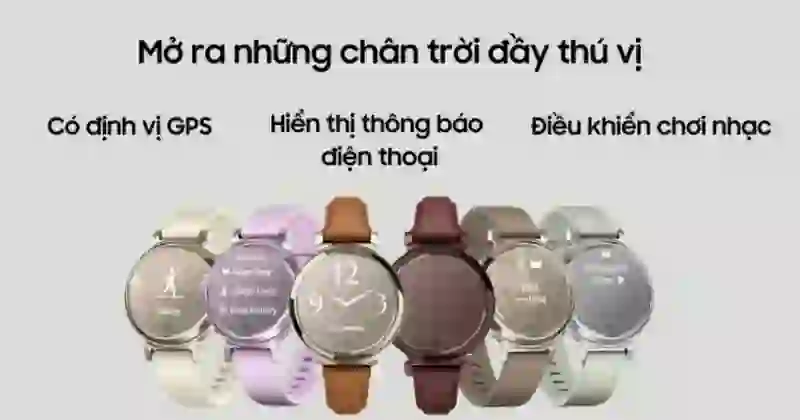 Đồng hồ thông minh Garmin Lily 2 dây cao su 4