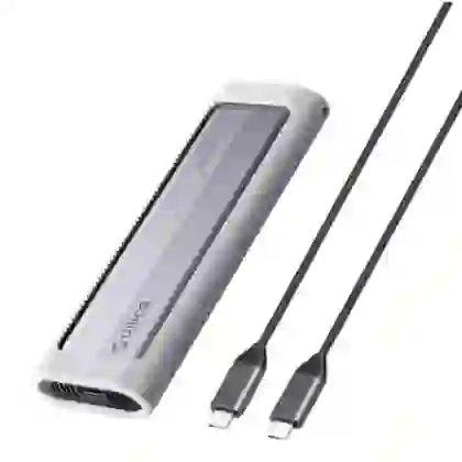 Hộp đựng ổ cứng SSD Type-C Orico AXM2-G2-GY-BP 1