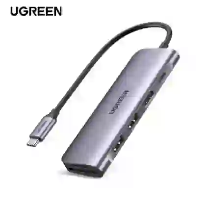 Hub chuyển đổi Ugreen 6 in 1 CM195 1