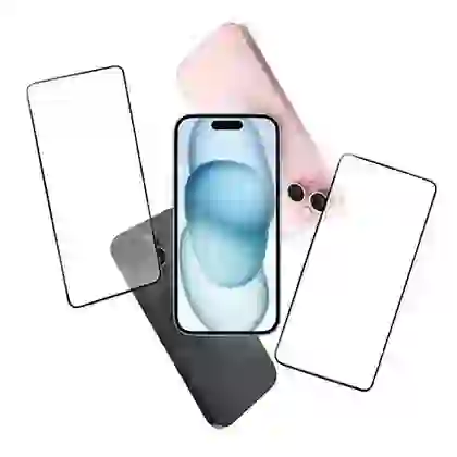 APPLE IPHONE 15 PLUS DÁN CHỐNG VA ĐẬP KINGKONG FULL CAO CẤP ĐEN 4