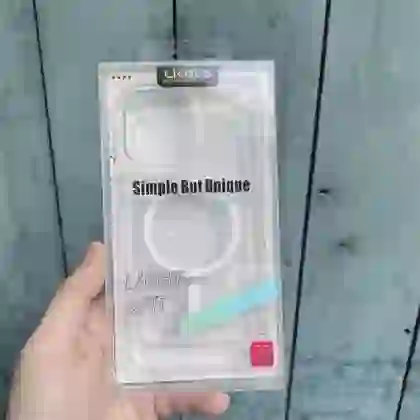 Ốp lưng iPhone 16 Pro Max Likgus Magsafe Trong Suốt 3