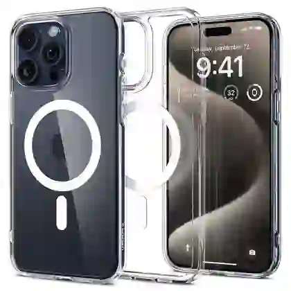 Ốp lưng iPhone 15 Pro Max Spigen Crystal Hybrid With Magsafe 5