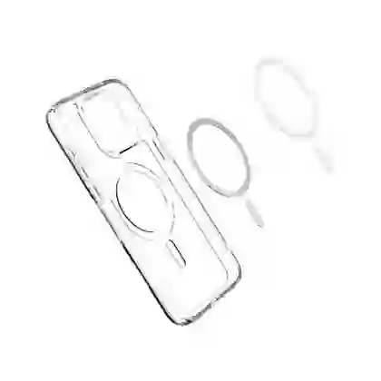Ốp lưng iPhone 15 Pro Spigen Crystal Hybrid with Magsafe 6