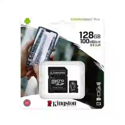 Thẻ nhớ Micro Kingston Class 10 128GB ( Kèm Adapter ) 4