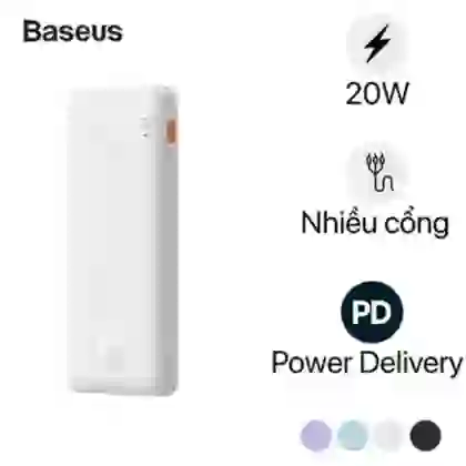 PIN SẠC DỰ PHÒNG BASEUS AIRPOW FAST CHARGE 20000MAH 20W 1