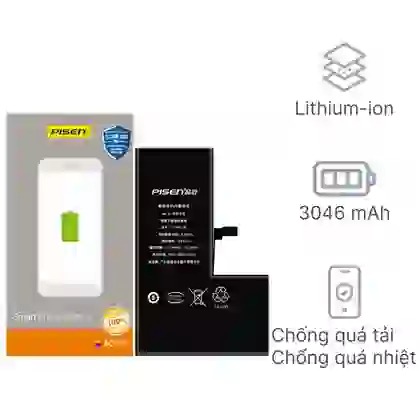 thay pin iPhone 11 Pro chính hãng Pisen 1